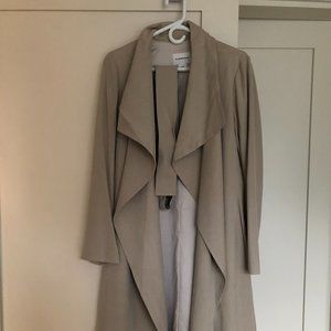 Club Monaco Trench Coat Size M - beige